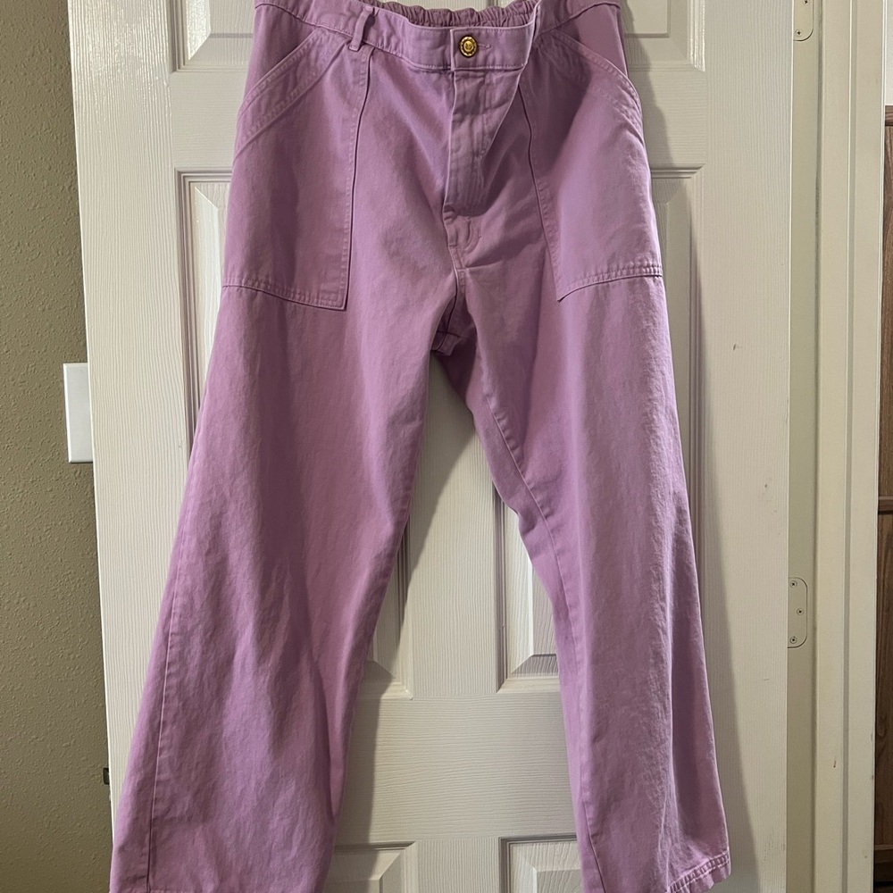 Big Bud Press XL Lavender Wide-Leg Pants